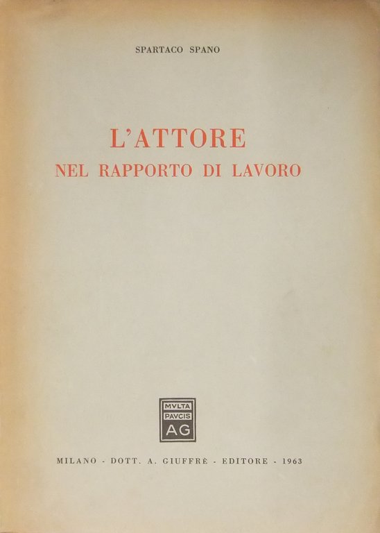L'attore nel rapporto di lavoro | Immagine Gallery 2