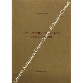 L'autonomia legislativa delle regioni