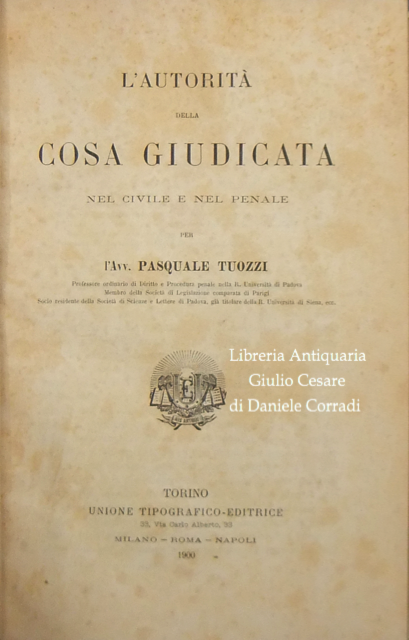 L'autorità della cosa giudicata nel civile e nel penale | Immagine Gallery 2