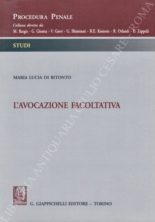 L'avocazione facoltativa | Immagine Gallery 2