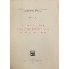 L'eguaglianza nello stato contemporaneo e altri saggi di filosofia della …