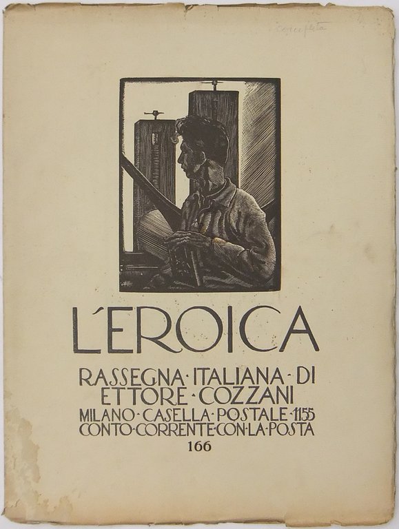 L'Eroica. Rassegna Italiana. Anno XX-XXI. Quaderno 166. Numero dedicato a … | Immagine Gallery 2