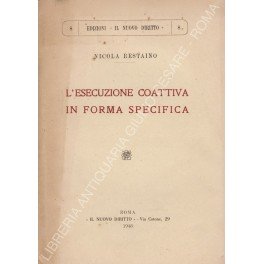 L'esecuzione coattiva in forma specifica | Immagine principale