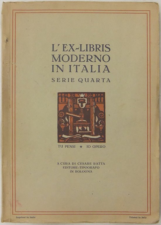 L'ex libris moderno in Italia. Serie quarta. 100 ex libris … | Immagine Gallery 2