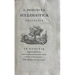 L'immunità ecclesiastica illustrata | Immagine principale