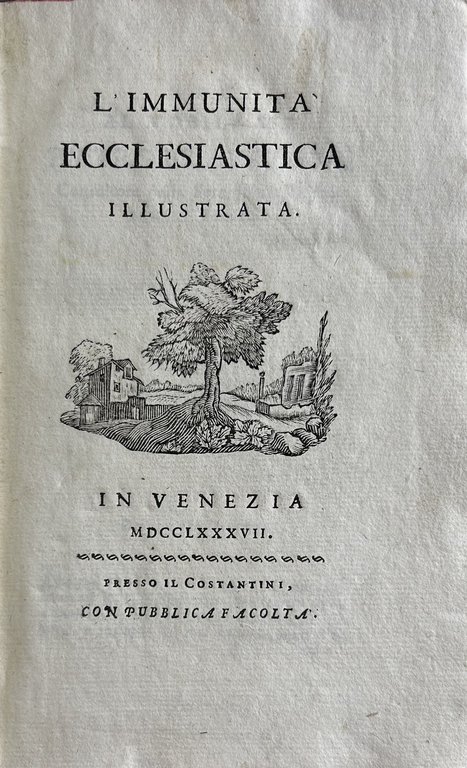 L'immunità ecclesiastica illustrata | Immagine Gallery 2
