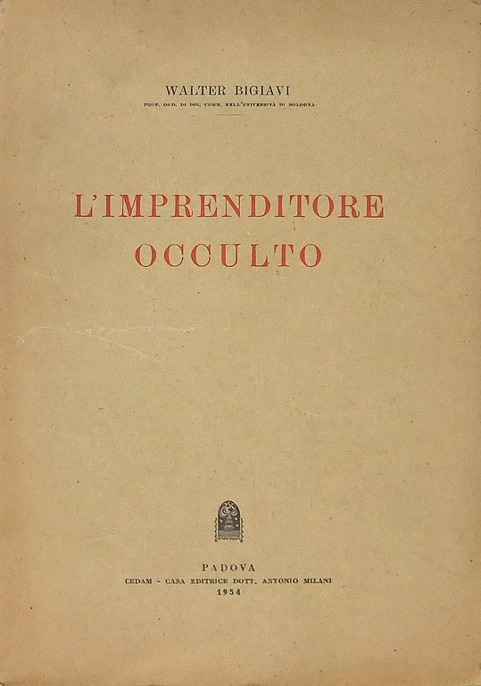L'imprenditore occulto | Immagine Gallery 2