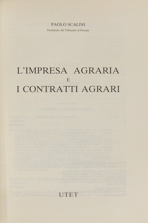 L'impresa agraria e i contratti agrari | Immagine Gallery 2