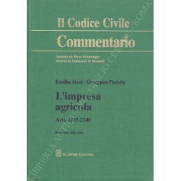 L'impresa agricola. Artt. 2135-2140