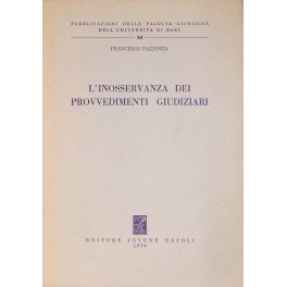 L'inosservanza dei provvedimenti giudiziari | Immagine principale