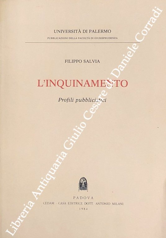 L'inquinamento. Profili pubblicistici | Immagine Gallery 2