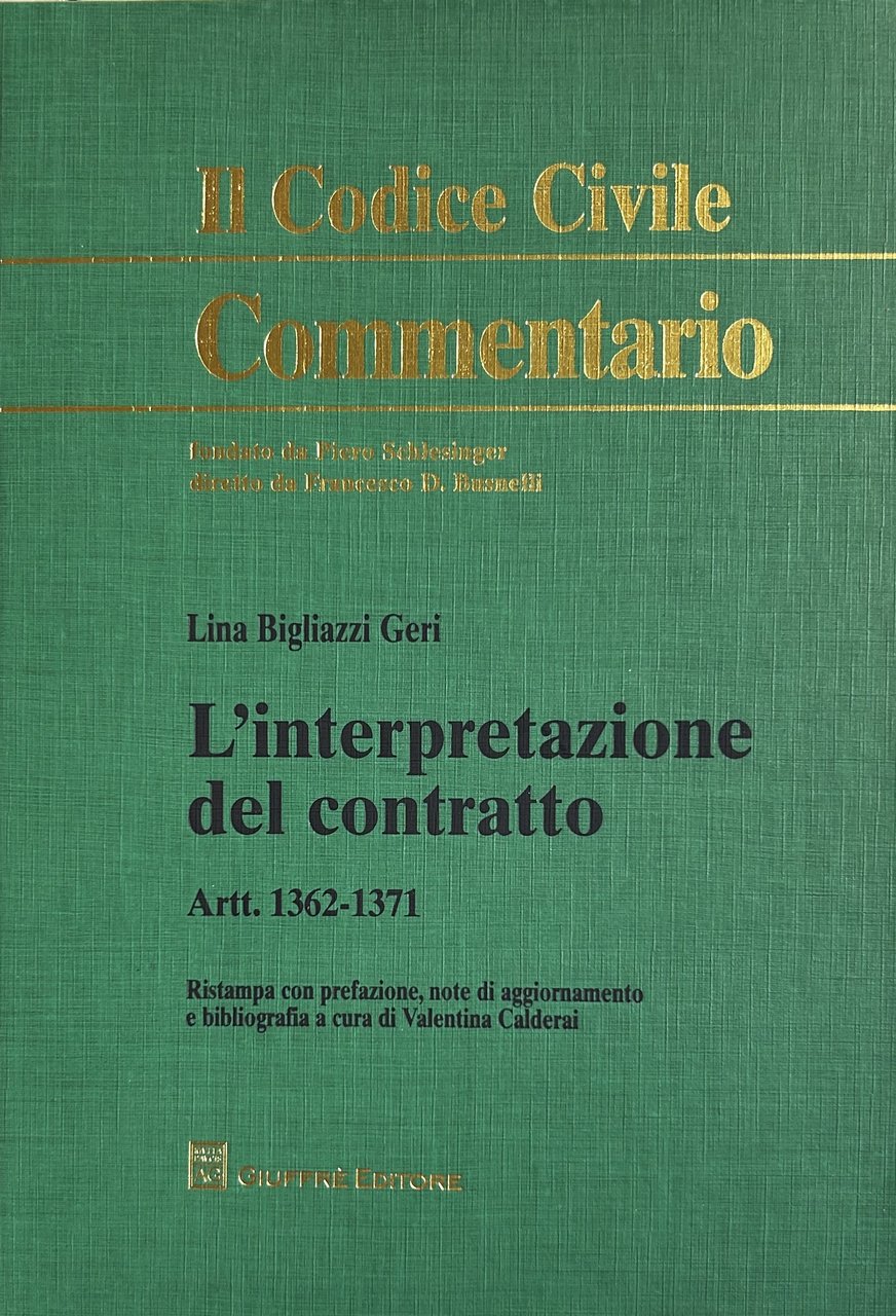 L'interpretazione del contratto. Artt. 1362-1371 | Immagine principale