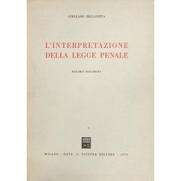 L'interpretazione della legge penale