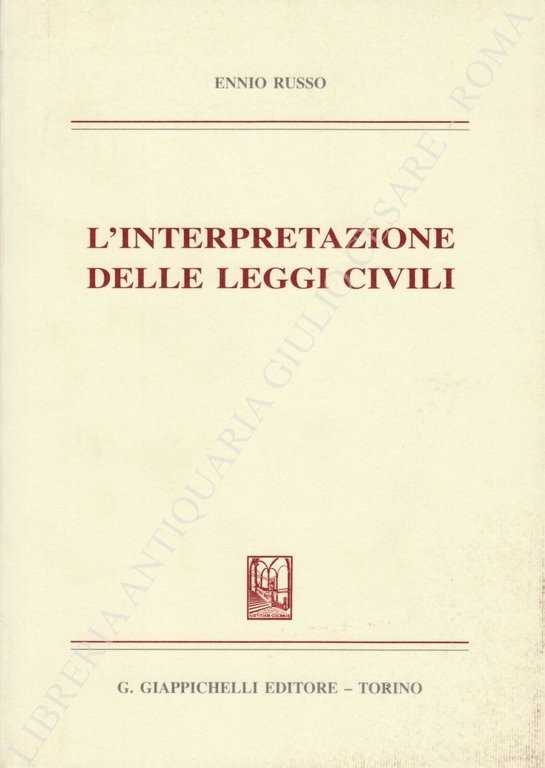 L'interpretazione delle leggi civili | Immagine Gallery 2
