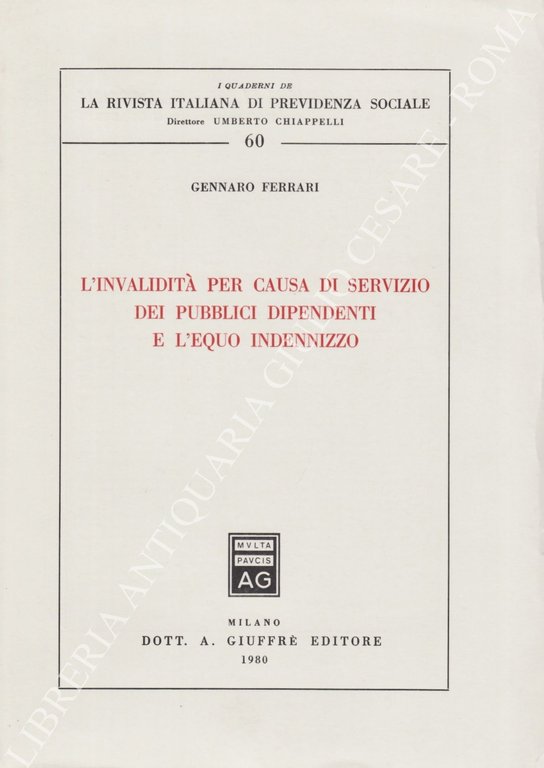 L'invalidità per causa di servizio dei pubblici dipendenti e l'equo … | Immagine Gallery 2