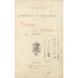 L'Isottèo. La Chimera. (1885-1888) | Immagine Gallery 2