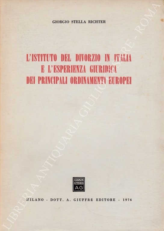L'istituto del divorzio in Italia e l'esperienza giuridica dei principali … | Immagine Gallery 2