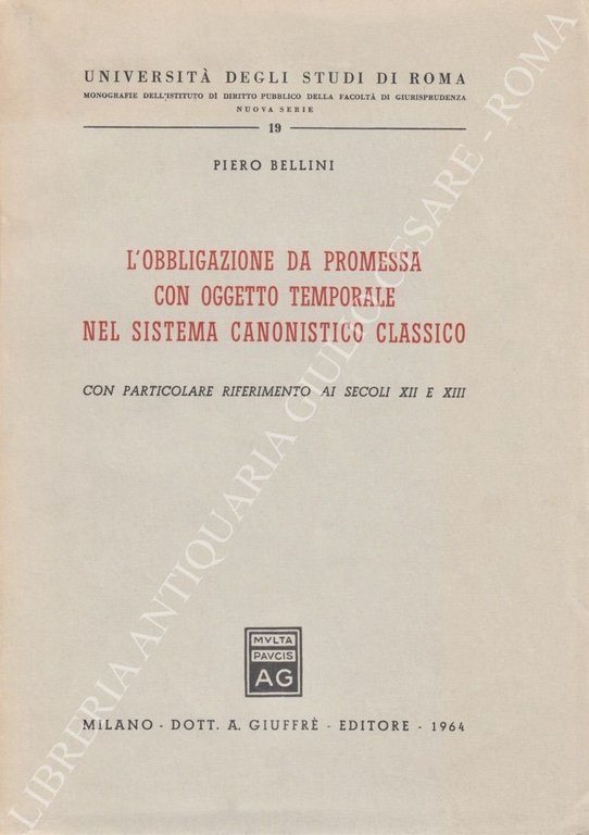 L'obbligazione da promessa con oggetto temporale nel sistema canonistico classico. … | Immagine Gallery 2