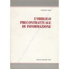L'obbligo precontrattuale di informazione | Immagine principale