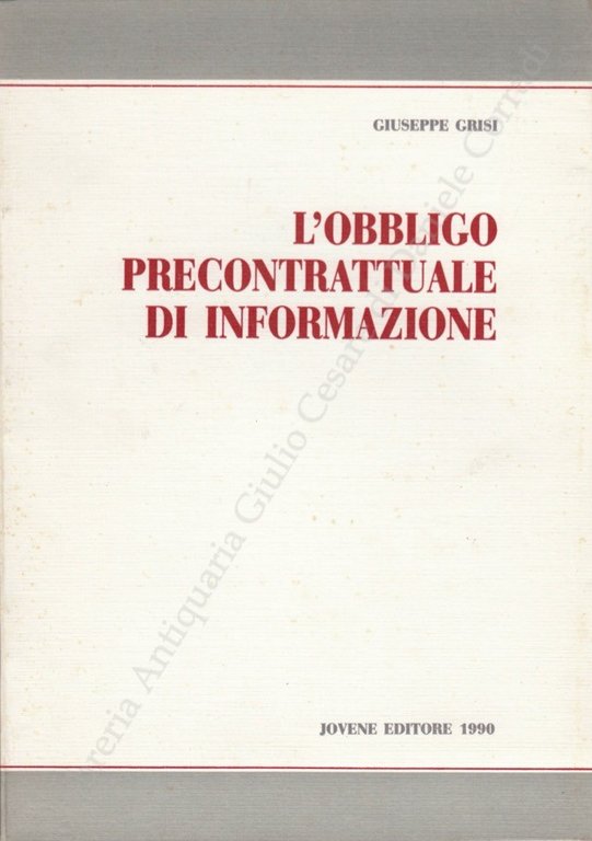 L'obbligo precontrattuale di informazione | Immagine Gallery 2