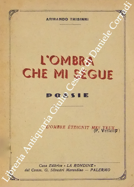 L'ombra che mi segue. Poesie | Immagine Gallery 2