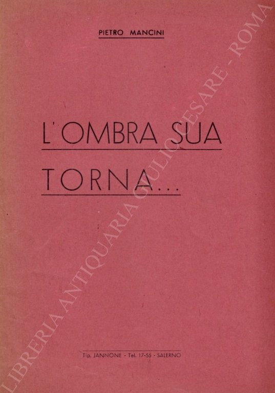 L'ombra sua torna. | Immagine Gallery 2