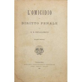 L'omicidio nel diritto penale