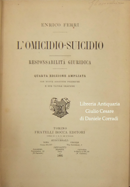 L'omicidio-suicidio. Responsabilità giuridica | Immagine Gallery 2