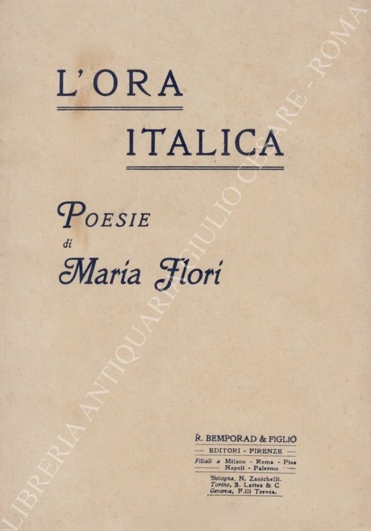 L'ora italica. Poesie | Immagine Gallery 2