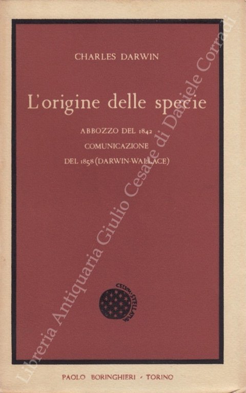 L'origine delle specie. Abbozzo del 1842. Comunicazione del 1858 (Darwin-Wallace) | Immagine Gallery 2