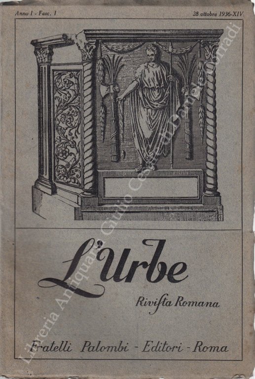 L'Urbe. Rivista romana. Fondata da Antonio Munoz, diretta da Ceccarius … | Immagine Gallery 2