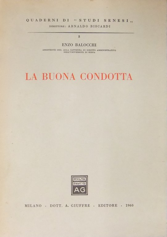 La buona condotta | Immagine Gallery 2