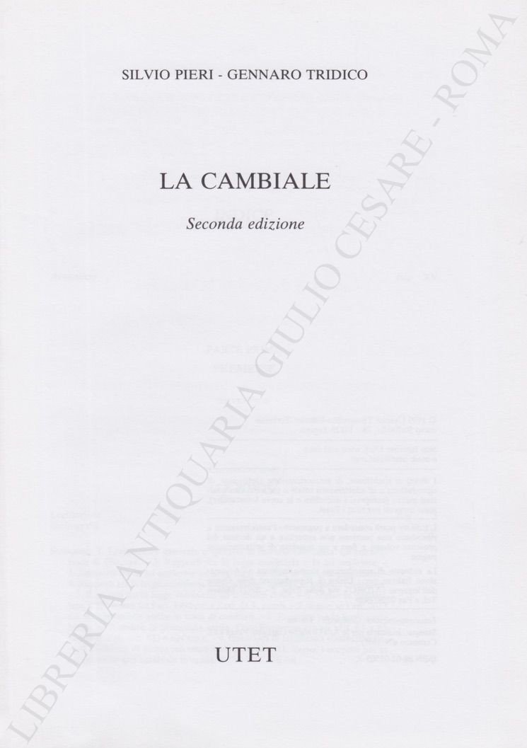 La cambiale | Immagine principale
