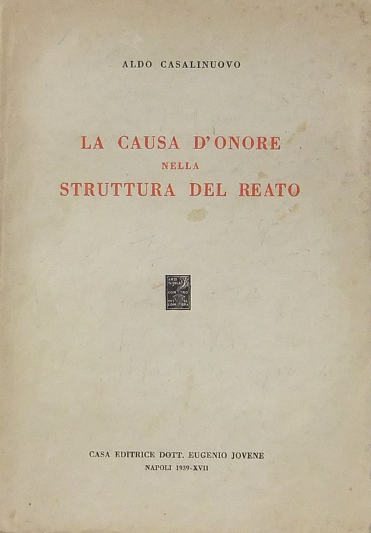 La causa d'onore nella struttura del reato | Immagine Gallery 2