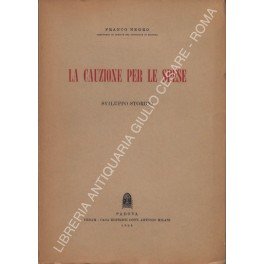 La cauzione per le spese. Sviluppo storico