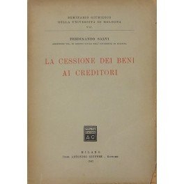 La cessione dei beni ai creditori