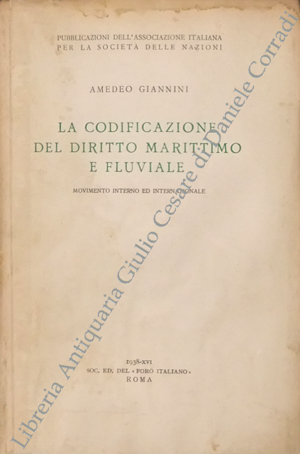 La codificazione del diritto marittimo e fluviale. Movimento interno ed … | Immagine Gallery 2