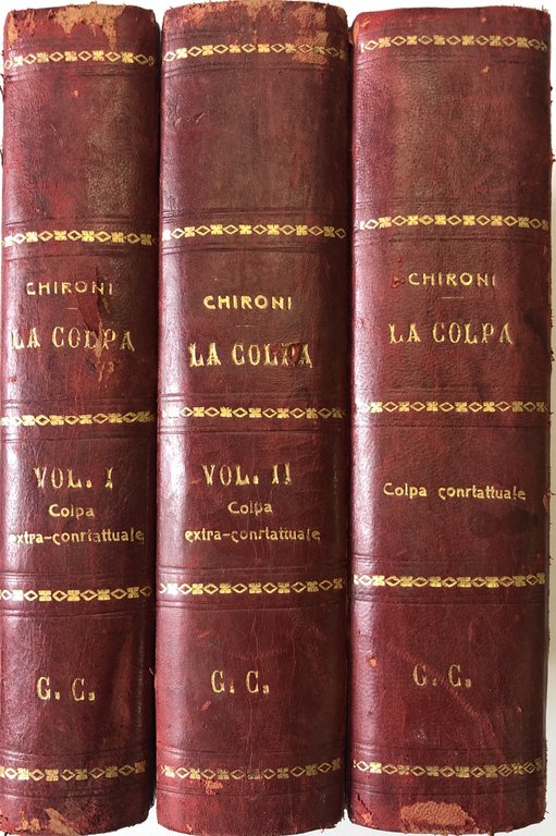 La colpa nel diritto civile odierno. Colpa contrattuale. Colpa extra-contrattuale | Immagine Gallery 3