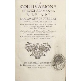 La coltivazione di Luigi Alamanni e Le Api di Giovanni …