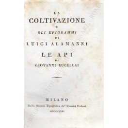 La coltivazione e gli epigrammi di Luigi Alamanni e Le … | Immagine principale