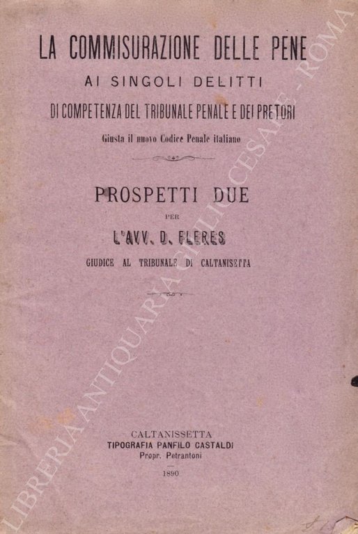 La commisurazione delle pene ai singoli delitti di competenza del … | Immagine Gallery 2