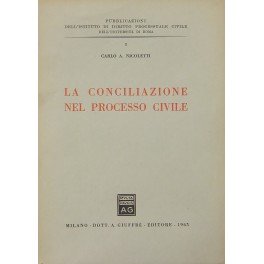 La conciliazione nel processo civile