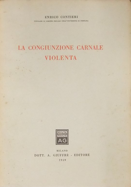 La congiunzione carnale violenta | Immagine Gallery 2