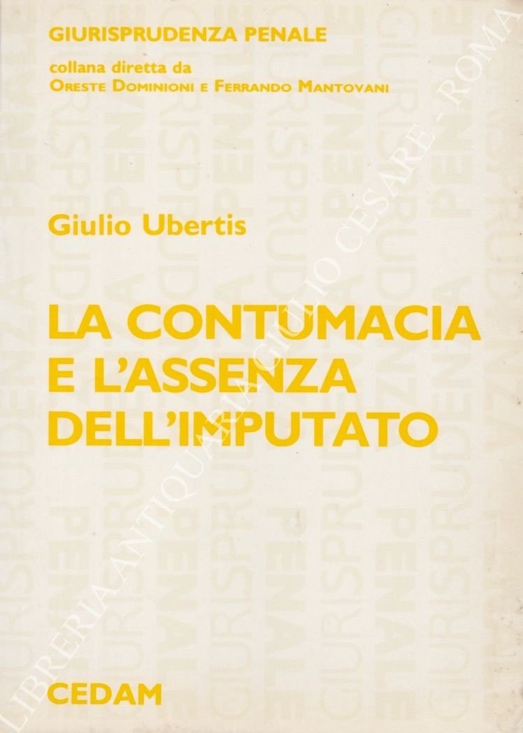 La contumacia e l'assenza dell'imputato | Immagine principale