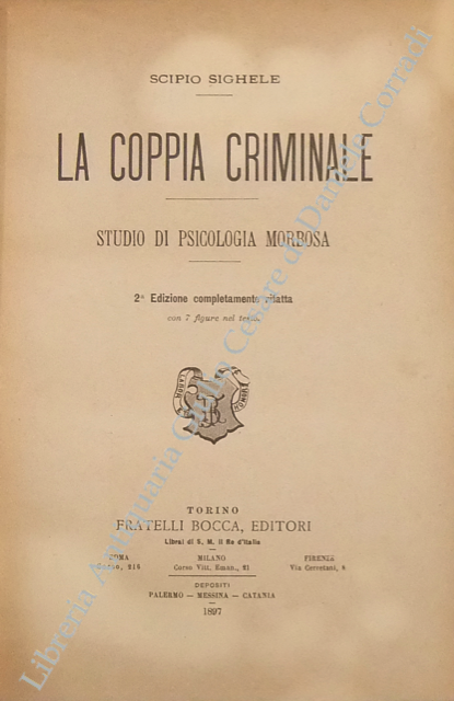 La coppia criminale. Studio di psicologia morbosa | Immagine Gallery 2