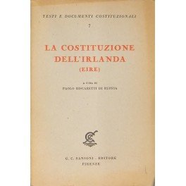 La Costituzione dell'Irlanda. (Eire) | Immagine principale