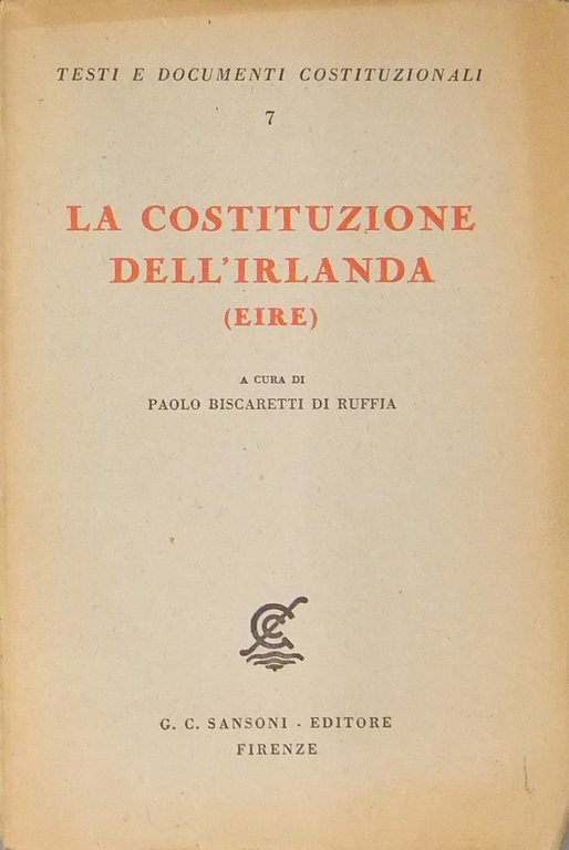 La Costituzione dell'Irlanda. (Eire) | Immagine Gallery 2