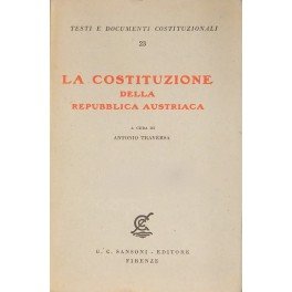 La Costituzione della Repubblica Austriaca | Immagine principale