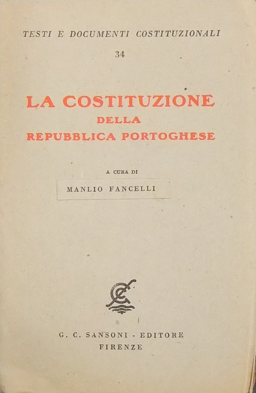 La Costituzione della Repubblica Portoghese | Immagine Gallery 2