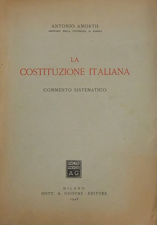 La Costituzione italiana. Commento sistematico | Immagine Gallery 2